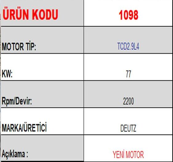 TCD2.9L4
